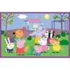 image:imageTrefl  Puzzle 2in1 Peppa Pig Peppa in the Playground  2 x 24 Pieces Set of Two Jigsaw Puzzles for Kids Aged 3 and Older