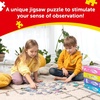 image:imageTrefl  Spy Guy Observational Puzzle At Home  24 Pieces  Find All Items from the Frame Colorful Puzzle Full of Details Perception Training for Children from 3 Years