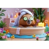image:imageTrefl  The Treflik Family Capybara at the Spa  Puzzle 160 Elements  Colourful Puzzle with Capybara at Home Spa Creative Entertainment Fun for Kids Ages 6 and up