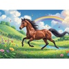 image:imageTrefl  The Treflik Family Dignified Horse  Puzzle 200 Elements  Colourful Puzzle with Animals for Children Aged 7 and Over
