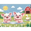 image:imageTrefl  The Treflik Family Happy Country Life  Puzzle 30 Elements  Colorful Puzzles with Animals Creative Entertainment Fun for Children Over 3 Years Old