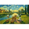 image:imageTrefl  The Treflik Family Inspired By Art Feeding Capybaras  100 Pieces  Colourful Puzzles with Fairy Tale Characters Creative Entertainment Fun for Children Aged 5 and up