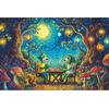 image:imageTrefl  The Treflik Family Inspired By Art Meeting in the Caf  100 Pieces  Colourful Puzzles with Fairy Tale Characters Creative Entertainment Fun for Children Aged 5 and Above