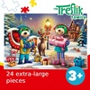 image:imageTrefl 24 Piece Jigsaw Winter time with Trefliks Puzzle Maxi Print DIY Puzzle Treflik Family Creative Fun Classic Jigsaw for Children from 3 Years Old