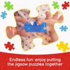 image:imageTrefl 3in1 Jigsaw Puzzle Sweet Animals Print DIY Puzzle Creative Fun Classic Jigsaw for Adults and Children from 4 Years Old