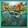 image:imageTrefl 3in1 Jigsaw Puzzle The Extraordinary World of Dinosaur Print DIY Puzzle Creative Fun Classic Jigsaw for Adults and Children from 4 Years Old