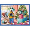 image:imageTrefl 4in1 Jigsaw Puzzle Its Snowing at the Trefliks House Print DIY Puzzle Creative Fun Classic Jigsaw for Adults and Children from 4 Years Old