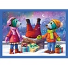 image:imageTrefl 4in1 Jigsaw Puzzle Its Snowing at the Trefliks House Print DIY Puzzle Creative Fun Classic Jigsaw for Adults and Children from 4 Years Old