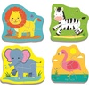 image:imageTrefl Animals on the Safari 4in1 Jigsaw Puzzle Baby Classic DIY Puzzle Creative Fun Classic Puzzle for Adults and Children from 2 Years Old