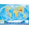 image:imageTrefl Large Physical map of the World 4000 Piece Jigsaw Puzzle Red 54x38 Print DIY Puzzle Creative Fun Classic Puzzle for Adults and Children from 15 Years Old