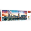 image:imageTrefl Panorama Big Ben and Palace of Westminster London 500 Piece Jigsaw Puzzle Red 26x9 Print DIY Puzzle Creative Fun Classic Puzzle for Adults and Children from 10 Years Old