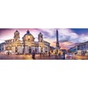 image:imageTrefl Panorama Piazza Navona Rome 500 Piece Jigsaw Puzzle Red 26x9 Print DIY Puzzle Creative Fun Classic Puzzle for Adults and Children from 10 Years Old
