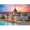 image:imageTrefl Parliament Budapest Hungary 500 Piece Jigsaw Puzzle Red 19x13 Print DIY Puzzle Creative Fun Classic Jigsaw for Adults and Children from 14 Years Old