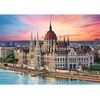 image:imageTrefl Parliament Budapest Hungary 500 Piece Jigsaw Puzzle Red 19x13 Print DIY Puzzle Creative Fun Classic Jigsaw for Adults and Children from 14 Years Old