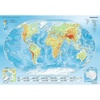 image:imageTrefl Physical map of The World 1000 Piece Jigsaw Puzzle Red 27x19 Print DIY Puzzle Creative Fun Classic Jigsaw for Adults and Children from 14 Years Old