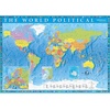 image:imageTrefl Political map of the World 2000 Piece Jigsaw Puzzle Red 38x27 Print DIY Puzzle Creative Fun Classic Puzzle for Adults and Children from 15 Years Old