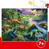image:imageTrefl Predatory Dinosaurs 200 Piece Jigsaw Puzzle Red 19x13 Print DIY Puzzle Creative Fun Classic Jigsaw for Adults and Children from 7 Years OldPredatory Dinosaurs 200 Piece Jigsaw Puzzle