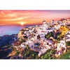 image:imageTrefl Sunset Over Santorini 1000 Piece Jigsaw Puzzle Red 27x19 Print DIY Puzzle Creative Fun Classic Puzzle for Adults and Children from 14 Years Old