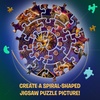 image:imageTrefl Zodiac Signs 1040 Piece Jigsaw Puzzle Spiral 27x19 Print Spiral Shape Twisted Pictures for Adults and Children from 14 Years OldMulticoloured