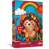 image:imageTrefl  3D Effect Puzzle Hedgehog  160 Pieces  Trefls 40th Anniversary Colourful Puzzles with Animals for Children Aged 6 and Older