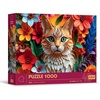 image:imageTrefl  3D Puzzle Cat  1000 Pieces  40th Anniversary Trefl Paper Art Premium Jigsaw Puzzle for Adults and Children Aged 14 and Older