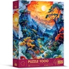image:imageTrefl  3D Puzzle Valley  1000 Pieces  40th Anniversary Paper Art Premium Jigsaw Puzzle for Adults and Children Aged 14 and Older