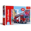 image:imageTrefl  Fire Engine  60 Piece Puzzle  Colourful Puzzle with Vehicles Creative Entertainment Fun for Children Aged 4 and Older