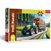 image:imageTrefl  Forest Tractor  100 Piece Puzzle  Colourful Jigsaw Puzzle with Vehicles Creative Entertainment Fun for Children Aged 5 and Older