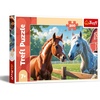 image:imageTrefl  Horses in the Meadow  200 Piece Puzzle  Colourful Puzzle with Animals for Children Aged 7 and Older