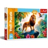 image:imageTrefl  King of the Jungle  200 Piece Puzzle  Colourful Puzzle with Animals for Children Aged 7 and Older
