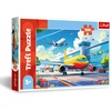 image:imageTrefl  King of the Skies  100 Piece Puzzle  Jigsaw Puzzle with Airplanes Creative Entertainment Fun for Children Aged 5 and Older