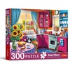 image:imageTrefl  Puzzle EasyPiece Morning in the Kitchen  300 Pieces  Large Pieces Easy Puzzle for Adults and Children Aged 10 and Older