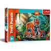 image:imageTrefl  Tiger Habits  200 Piece Puzzle  Colourful Puzzle with Animals for Children Aged 7 and Older