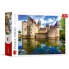 image:imageTrefl Castle in SullysurLoire France 3000 Piece Jigsaw Puzzle Red 46x33 Print DIY Puzzle Creative Fun Classic Puzzle for Adults and Children from 15 Years Old