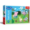 image:imageTrefl Peppa Pig 30 Piece Jigsaw Puzzle Forest Expedition Print DIY Puzzle Creative Fun Classic Jigsaw for Adults and Children from 3 Years Old