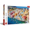image:imageTrefl Procida Campania Italy 500 Piece Jigsaw Puzzle Red 19x13 Print DIY Puzzle Creative Fun Classic Jigsaw for Adults and Children from 10 Years Old