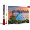 image:imageTrefl Sydney Australia 1000 Piece Jigsaw Puzzle Red 27x19 Print DIY Puzzle Creative Fun Classic Jigsaw for Adults and Children from 14 Years Old