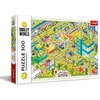 image:imageTrefl Wheres Smiley 1000 Piece Jigsaw Puzzle Red 19 x13 Print DIY Jigsaw Creative Fun Classic Puzzle for Adults and Children from 10 Years Old