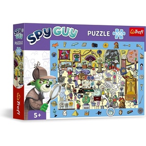 image:imageTrefl  Spy Guy Observational Puzzle Museum  100 Pieces  Find All Items from the Frame Colorful Puzzle Full of Details Perception Training for Children from 5 Years