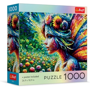 image:imageTrefl  Square Box Crystal Fairy 1000 Piece Jigsaw Puzzle 27x19 Print DIY Puzzle Creative Fun Classic Jigsaw for Adults and Children from 14 Years Old