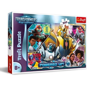 image:imageTrefl  Transformers EarthSparkin The World of TransformersPuzzle 300 ElementsColorful with Fairytale Characters Fun for Children from 8 Years Old