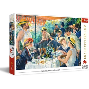 image:imageTrefl Art Collection Luncheon of the Boating Party 1000 Piece Jigsaw Puzzle Red 27x19 Print DIY Puzzle Creative Fun Classic Puzzle for Adults and Children from 14 Years Old