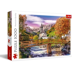 image:imageTrefl Autumn Bavaria 1000 Piece Jigsaw Puzzle Red 27x19 Print DIY Puzzle Creative Fun Classic Jigsaw for Adults and Children from 14 Years Old