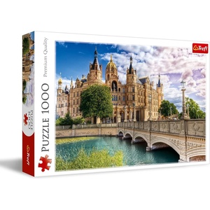 image:imageTrefl Castle on The Island 1000 Piece Jigsaw Puzzle Red 27x19 Print Creative Fun Classic Puzzle for Adults and Children from 14 Years Old