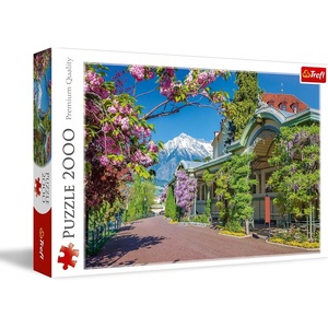 image:imageTrefl Merano Italy 2000 Piece Jigsaw Puzzle Red 38x27 Print DIY Puzzle Creative Fun Classic Puzzle for Adults and Children from 15 Years Old