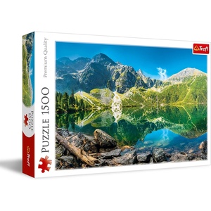 image:imageTrefl Morskie Oko Lake Tatras Poland 1500 Piece Jigsaw Puzzle Red 33x23 Print DIY Puzzle Creative Fun Classic Puzzle for Adults and Children from 14 Years Old