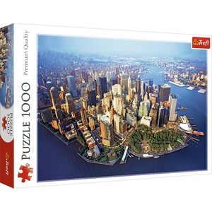 image:imageTrefl New York 1000 Piece Jigsaw Puzzle Red 27x19 Print DIY Puzzle Creative Fun Classic Puzzle for Adults and Children from 14 Years Old