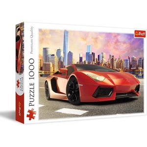 image:imageTrefl Sunset Ride 1000 Piece Jigsaw Puzzle Red 27x19 Print DIY Puzzle Creative Fun Classic Jigsaw for Adults and Children from 14 Years Old