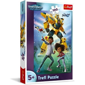 image:imageTrefl Transformers 100 Piece Jigsaw Puzzle The Transformers Team Red 16x11 Print DIY Puzzle Creative Fun Classic Jigsaw for Adults and Children from 5 Years Old