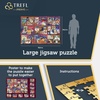 image:imageTrefl 13500 Piece Jigsaw Puzzle Golden Age of Disney Prime 78x54 Large Jigsaw BIO ECO Collage with Disney Characters Creative Fun for Adults and Children from 14 Years Old
